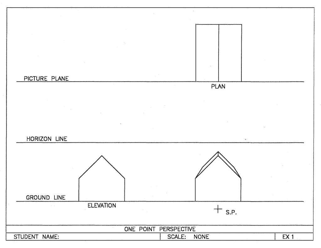 Exercise #1 without construction lines